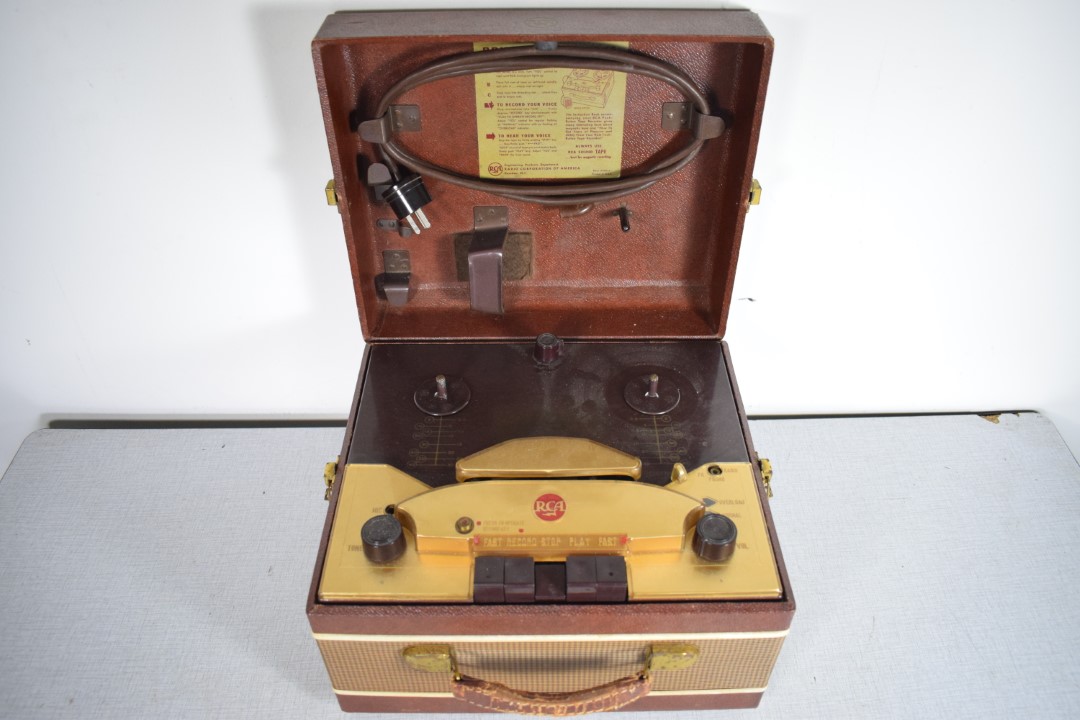 RCA SRT-301 Tube Tape Recorder – 110 VOLT