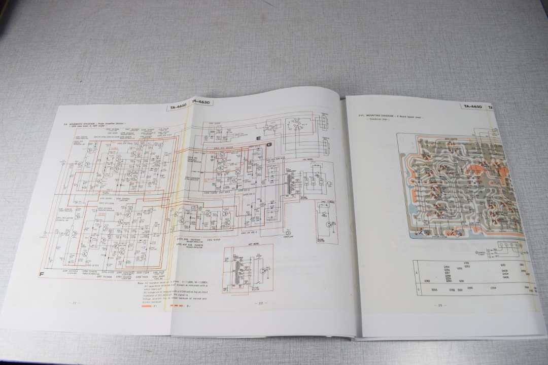 Akai X-200D Tape Recorder Photocopy Original Service Manual