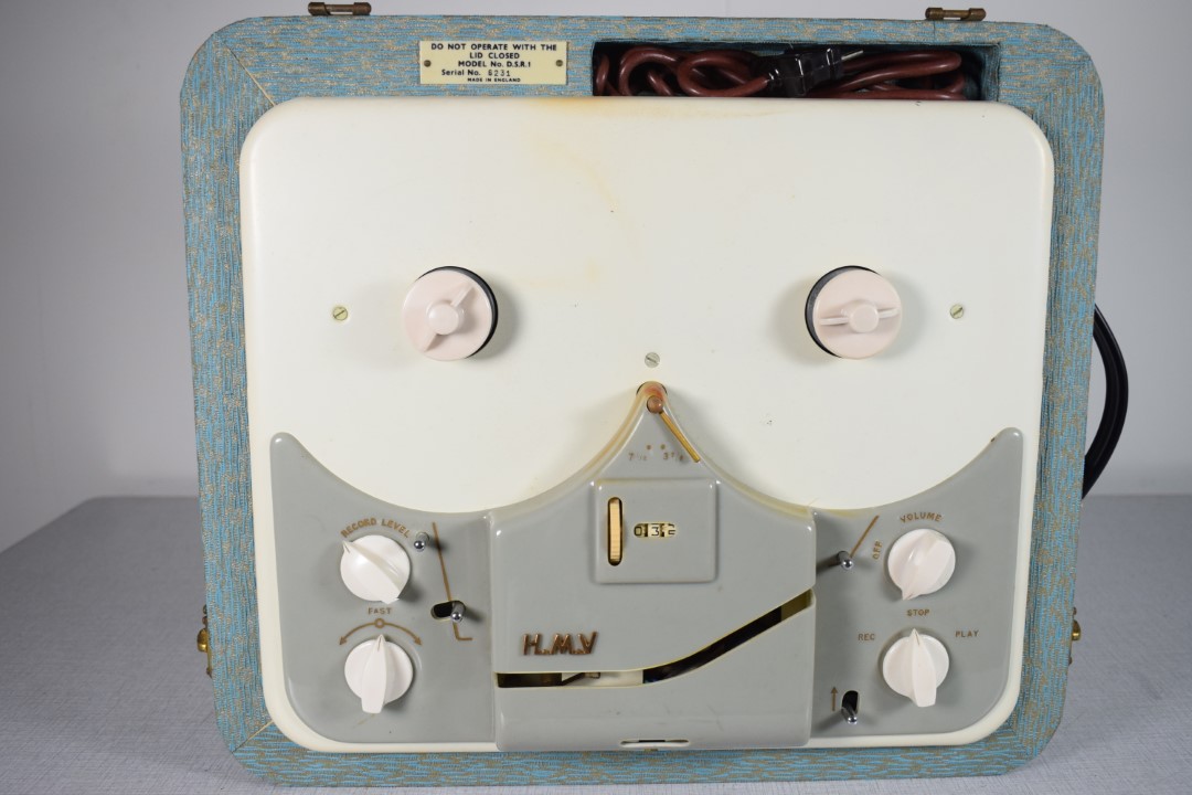 H.M.V (His Masters Voice) D.S.R.1 Tape Recorder 