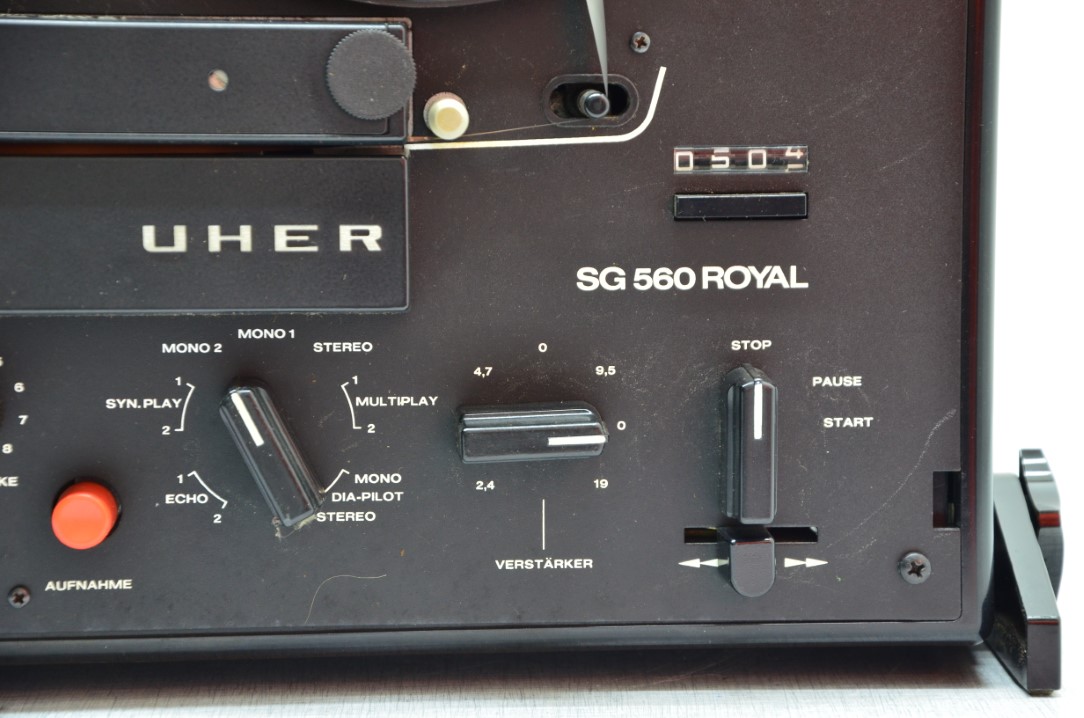 Uher SG 560 Royal Tape Recorder With head block Z345 Uher SG 560 Royal Tape Recorder With head block Z345
