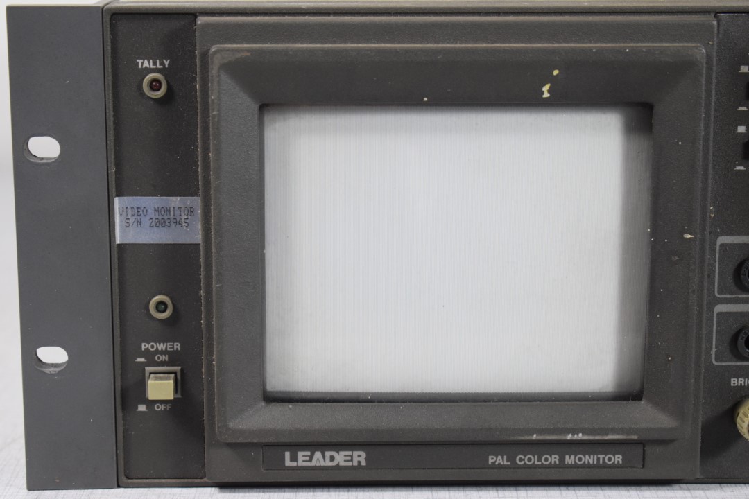 For analog Video: Leader 5130P PAL-Monitor / Advent AAM-2001 Audio amplifier