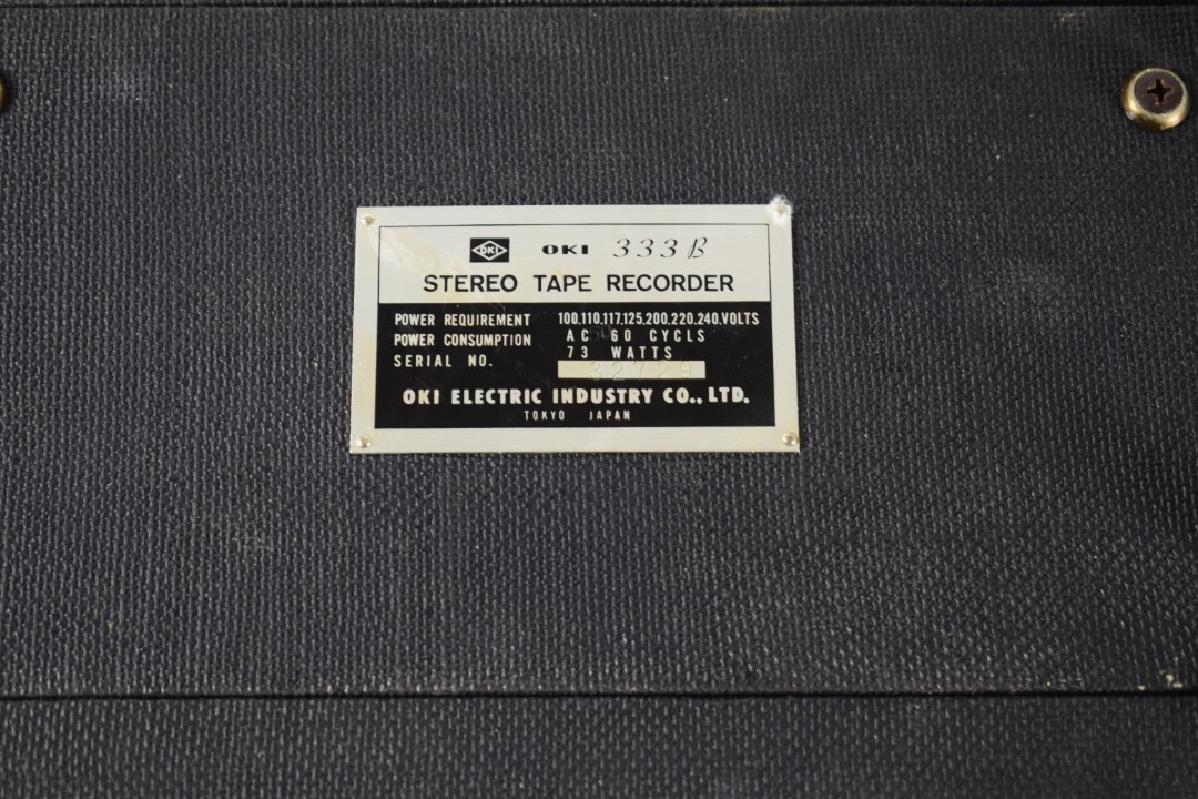 OKI Model 333B Tape Recorder