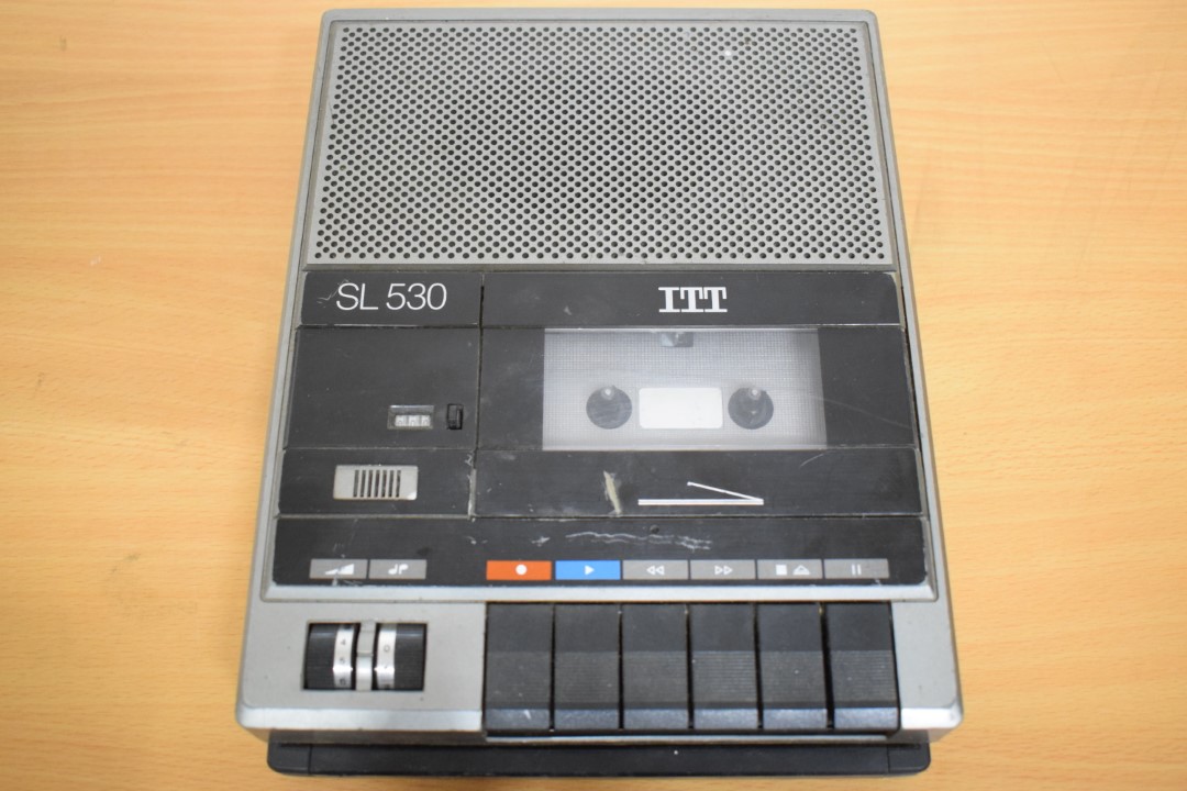 ITT SL 530 Portable battery operated Cassette Deck