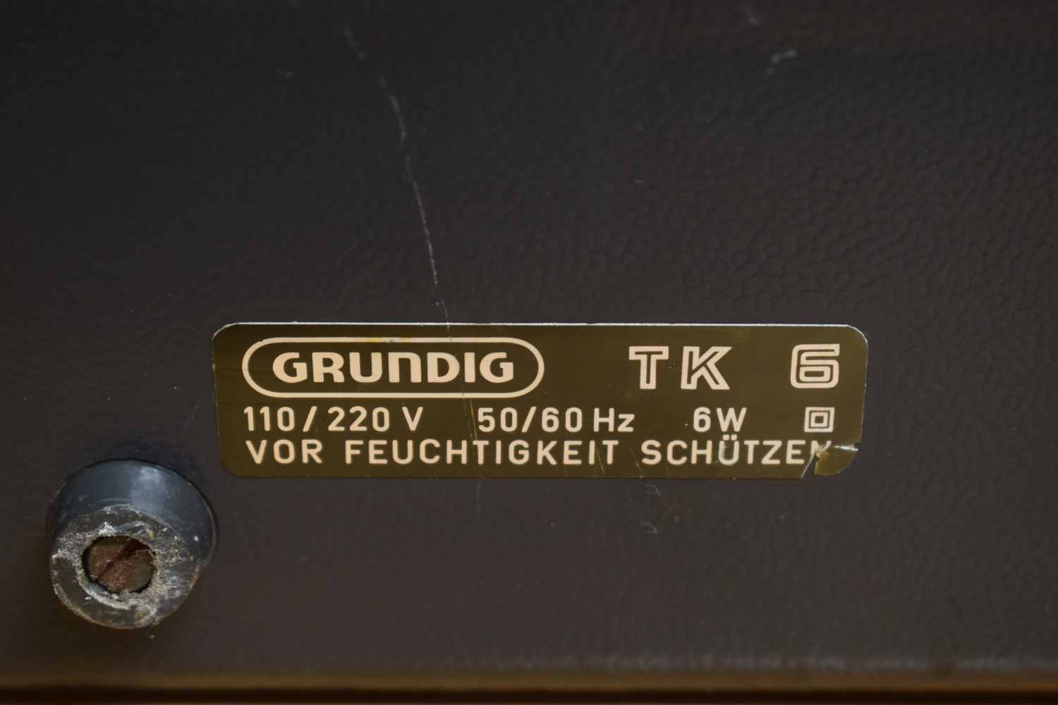 Grundig TK-6 Tape Recorder