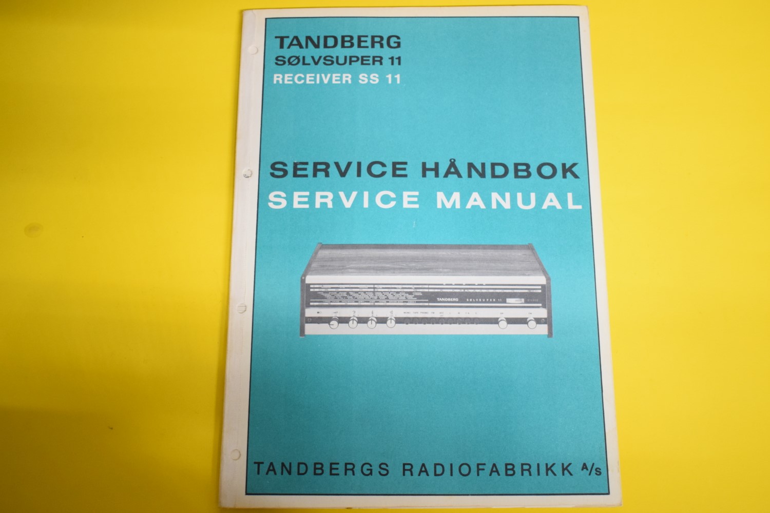Tandberg SS 11 Receiver Service Manual