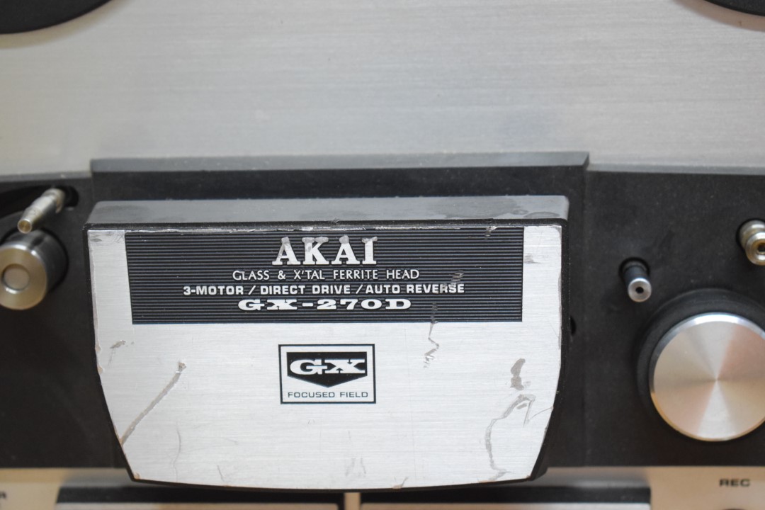Akai GX-270D Auto-Reverse Tape Recorder Akai GX-270D Auto-Reverse Tape Recorder