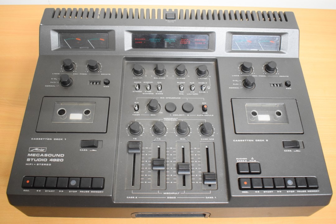 Metz Mecasound Studio 4920 Double Cassette Deck