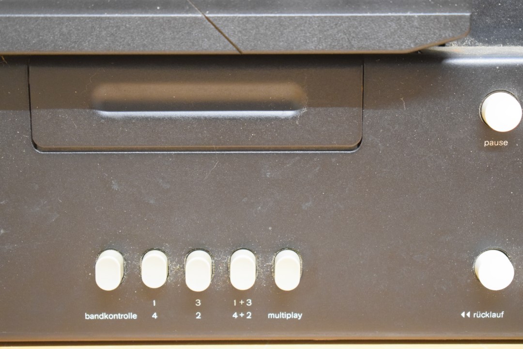 Braun TG-1000 Black – 4Track Stereo Tape Recorder