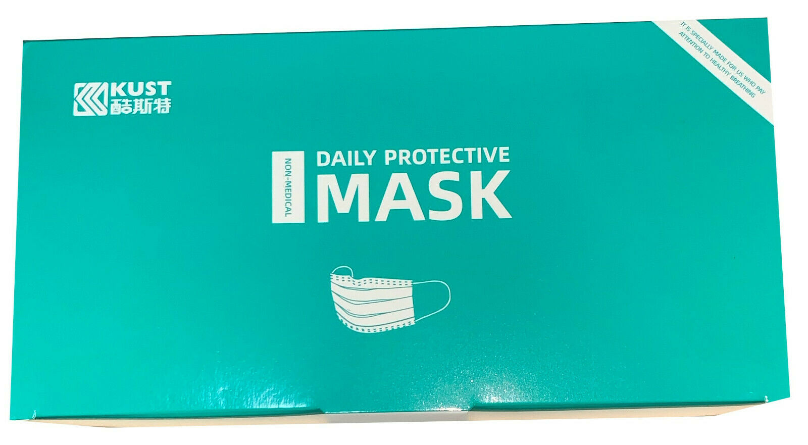 50 PCS Disposable Face Mask 3-Ply Non Medical