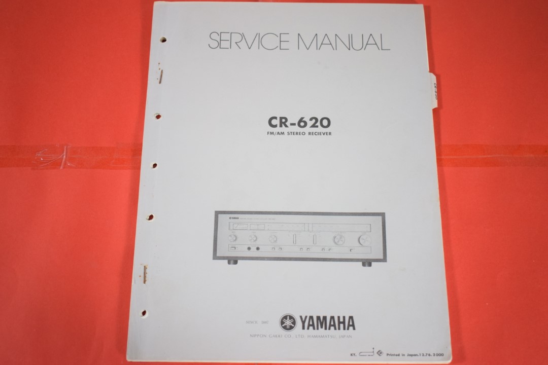 Yamaha CR-620 Receiver Service Manual