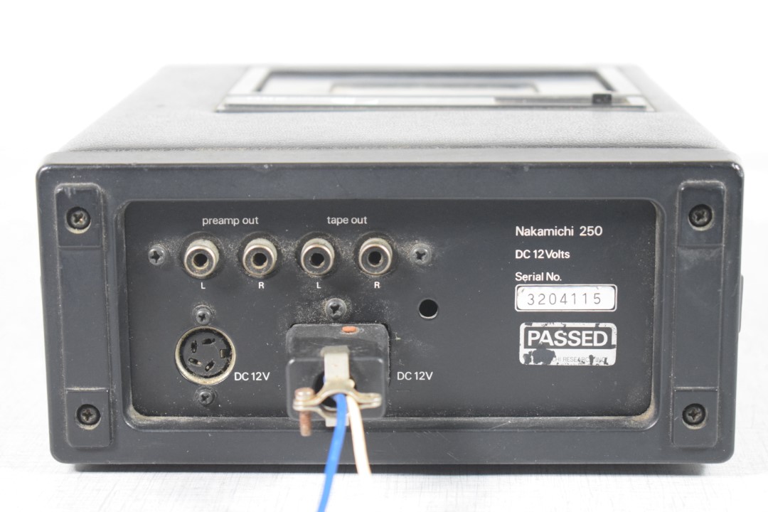 Nakamichi 250 – first Portable Cassette Deck