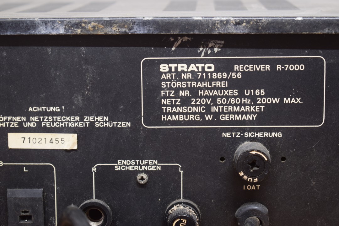 Strato R-7000 Stereo Receiver