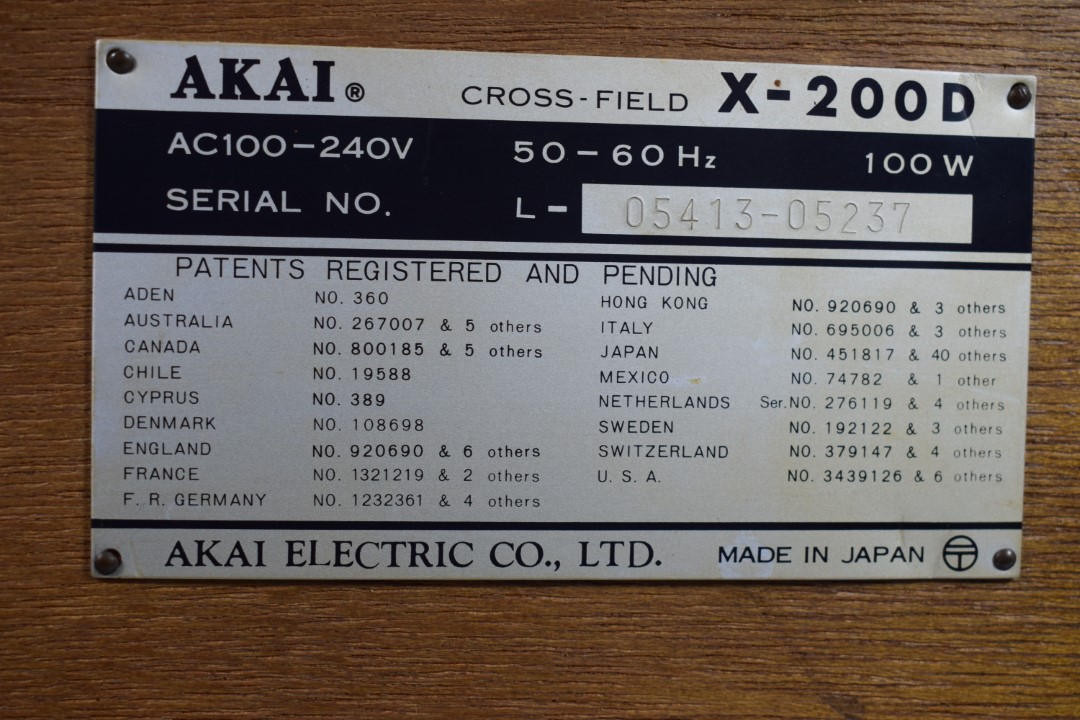 Akai X-200D taperecorder