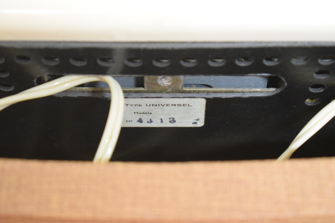 Unknown brand Tape Recorder, possible Elektron, Type Universal