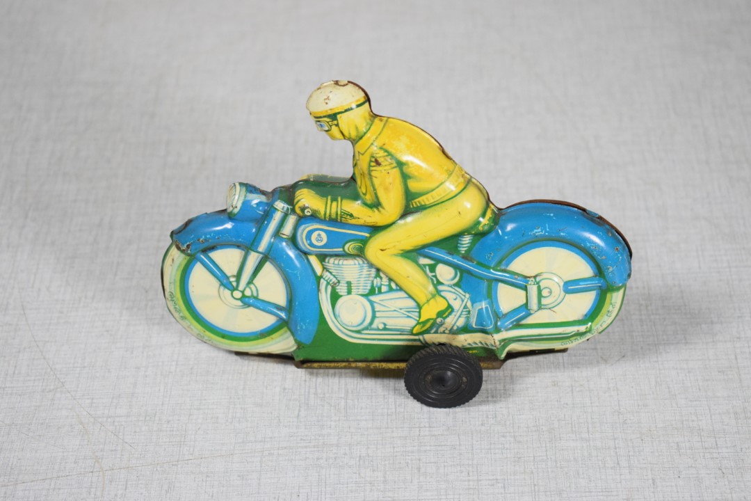 Tin Toy: Motorcycle Number 02