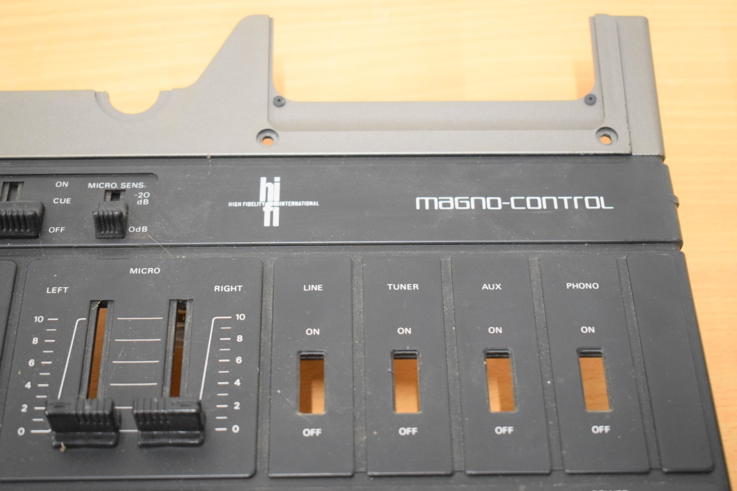 Philips N4506 Tape Recorder - lower part front plate 