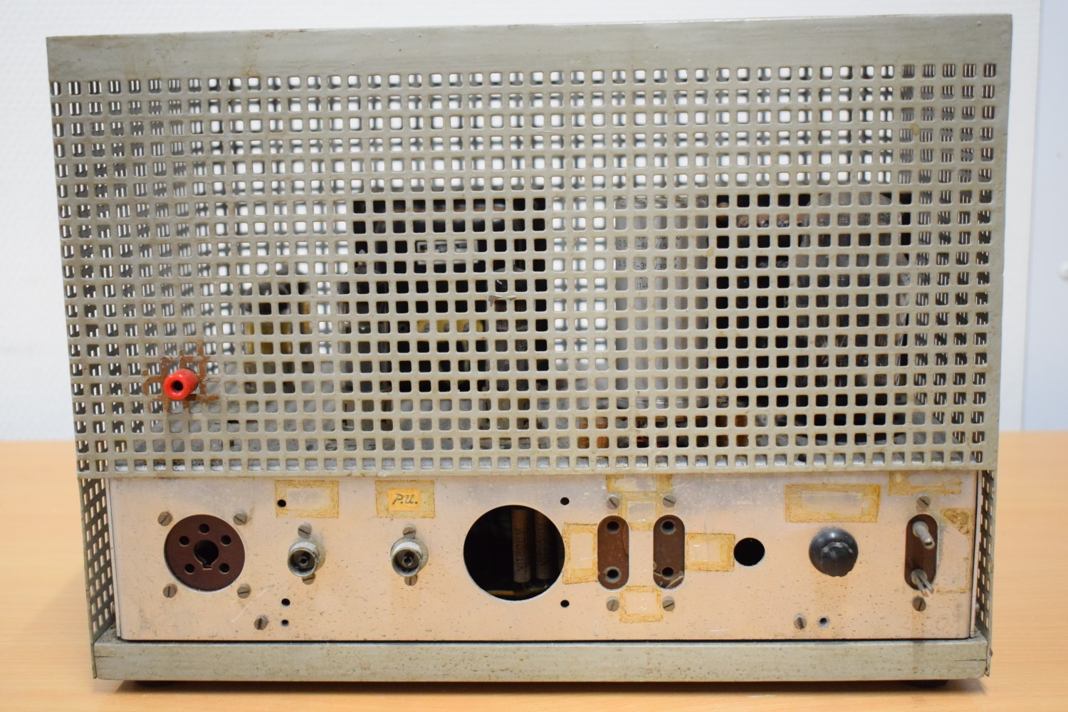 Amroh HV 210-C home-made tube amplifier