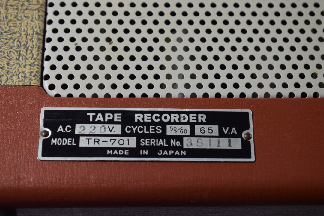 Trinitrac TR-701 Tube Tape Recorder