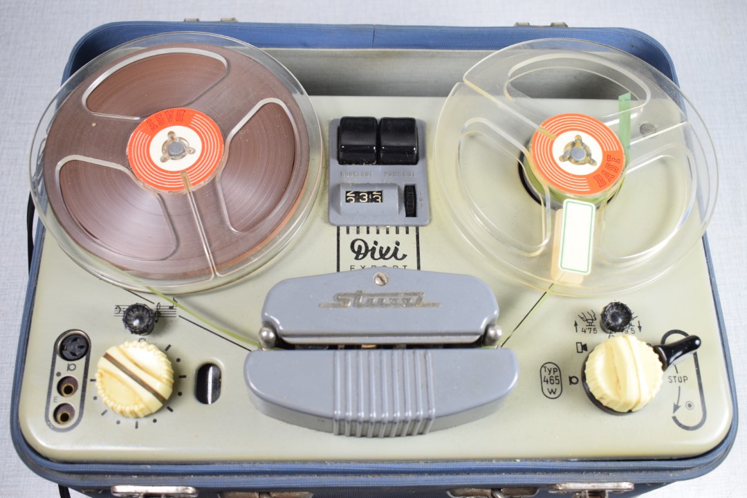 Stuzzi DIXI Export Tube Tape Recorder Stuzzi DIXI Export Tube Tape Recorder
