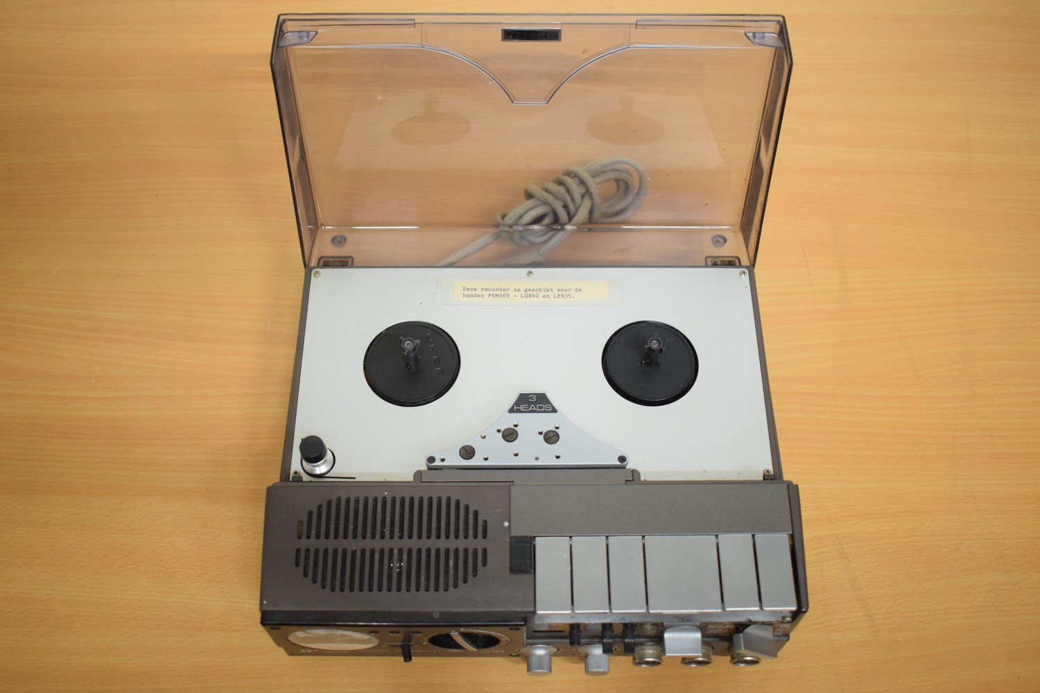 Uher 4000 Report Monitor Portable Mono Tape Recorder