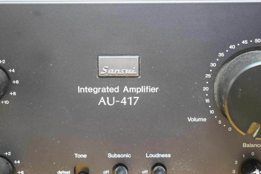 Sansui AU-417 Amplifier & TU-417 Tuner