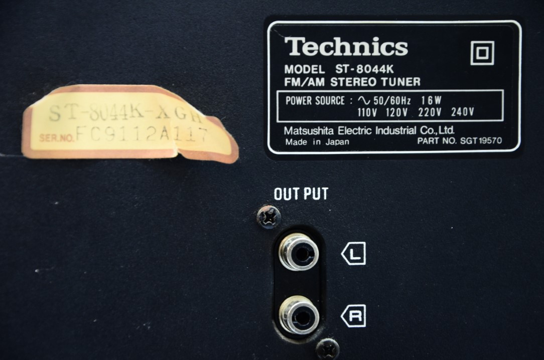 Technics SU-8044K / ST-8044K / M-22 Stereoset 