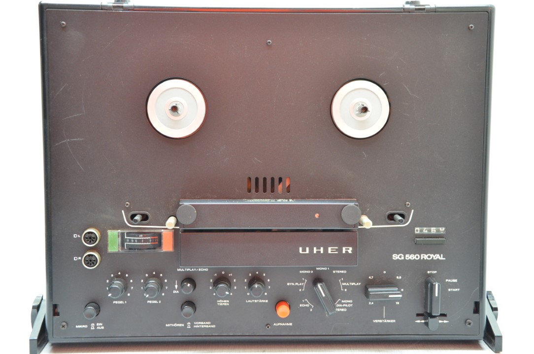 Uher SG 560 Royal Tape Recorder With head block Z345 Uher SG 560 Royal Tape Recorder With head block Z345