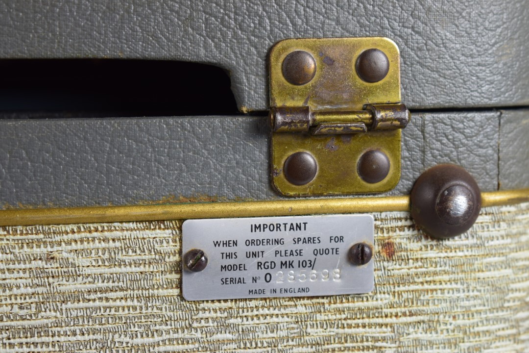 R.G.D. MK 103 Tube Tape Recorder