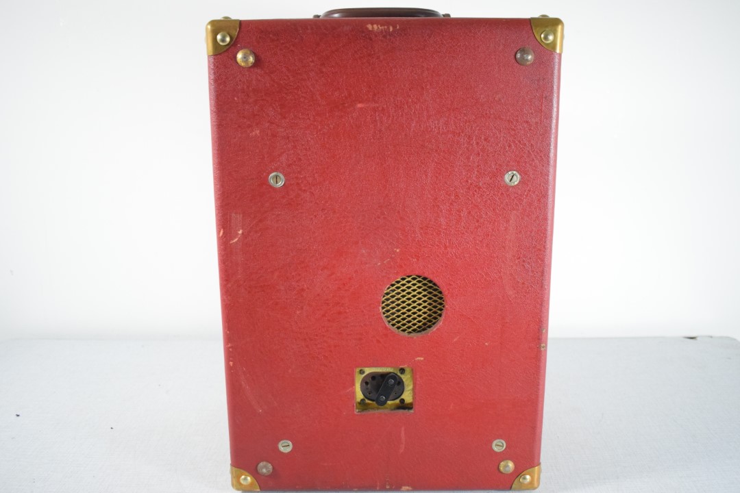 ACEC Lugavox 152 Tape Recorder – Color RED