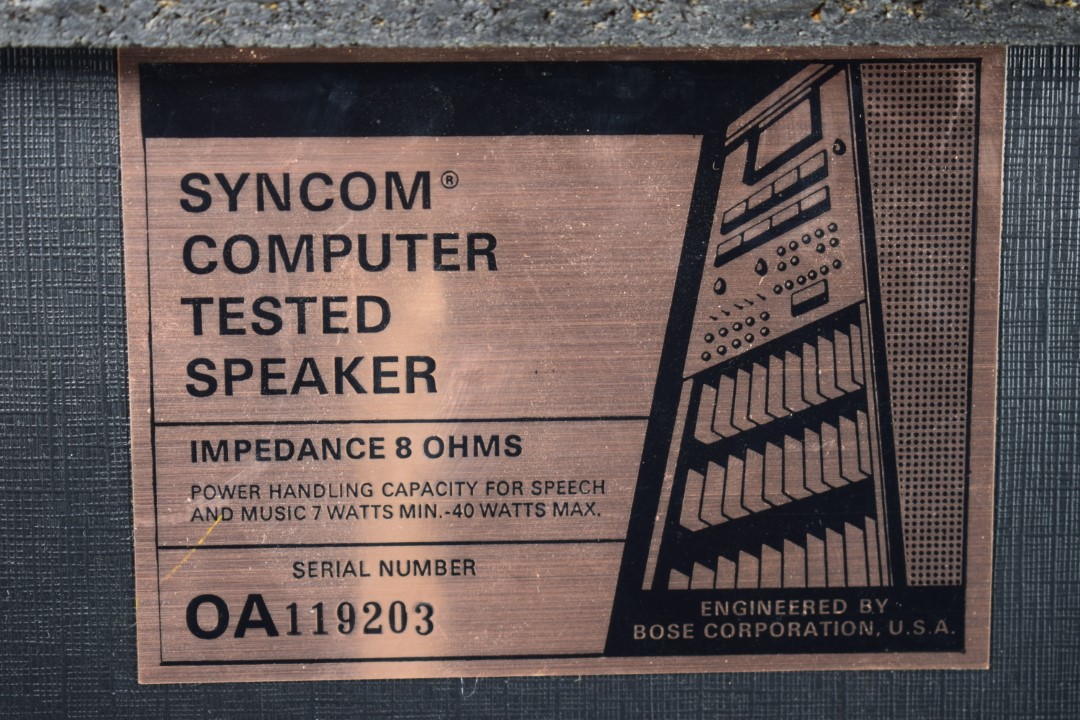 Interaudio Syncom Computer Tested Speakerset
