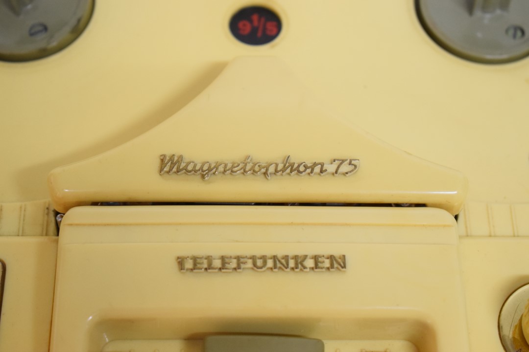 Telefunken Magnetophon 75 Tape Recorder Telefunken Magnetophon 75 Tape Recorder