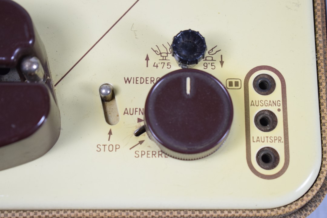 Stuzzi Dixi 55 Tube Tape Recorder Stuzzi Dixi 55 Tube Tape Recorder