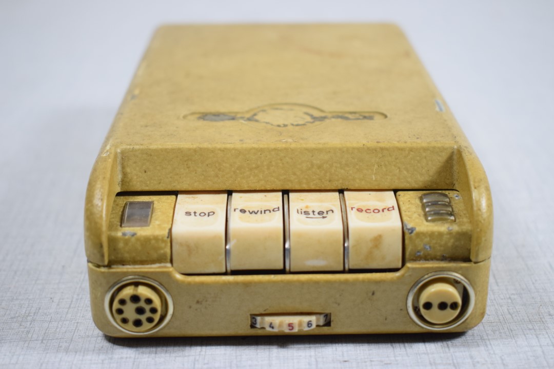 Minifon Attache Portable Spy wire recorder