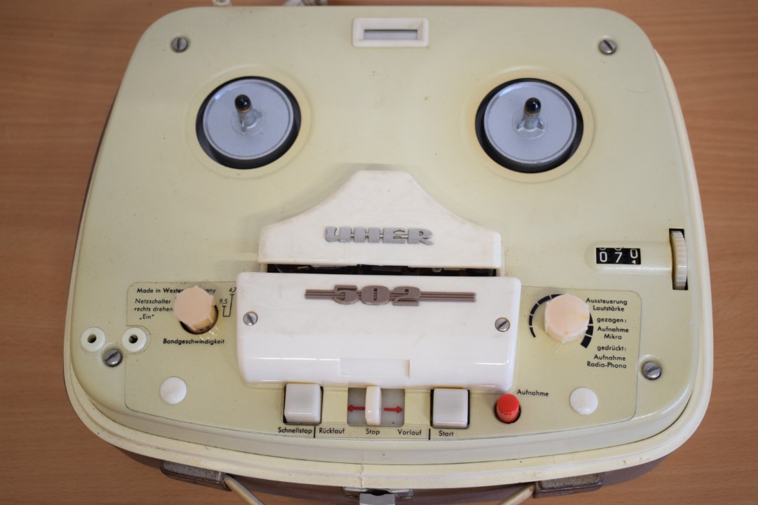 Uher 502 Tube Tape Recorder – Number 1 Uher 502 Tube Tape Recorder – Number 1