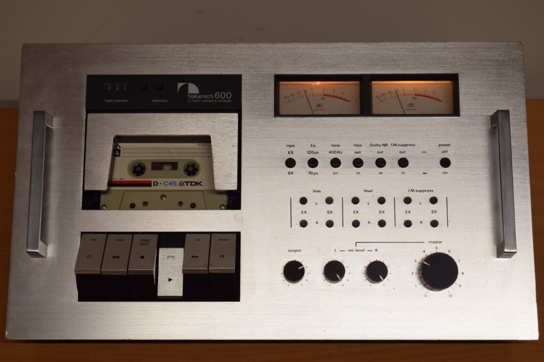 Nakamichi 600 Type I – Silver Cassette Deck