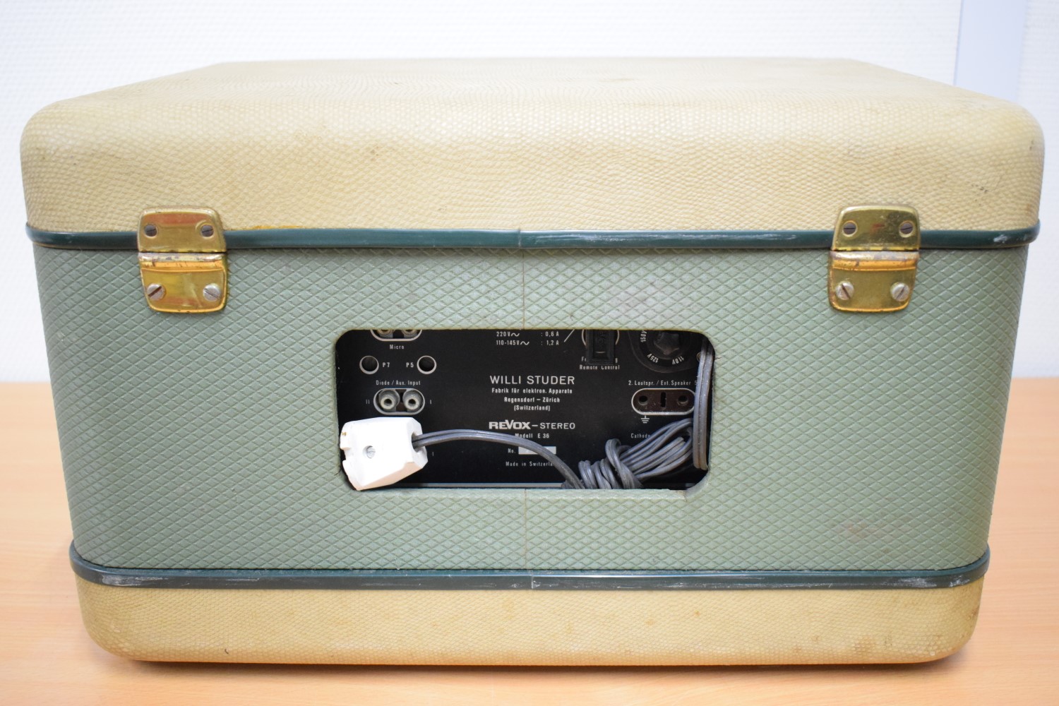 Revox E-36 Tube Tape Recorder Revox E-36 Tube Tape Recorder