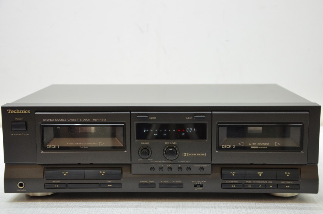 Technics RS-TR212 double Cassette Deck