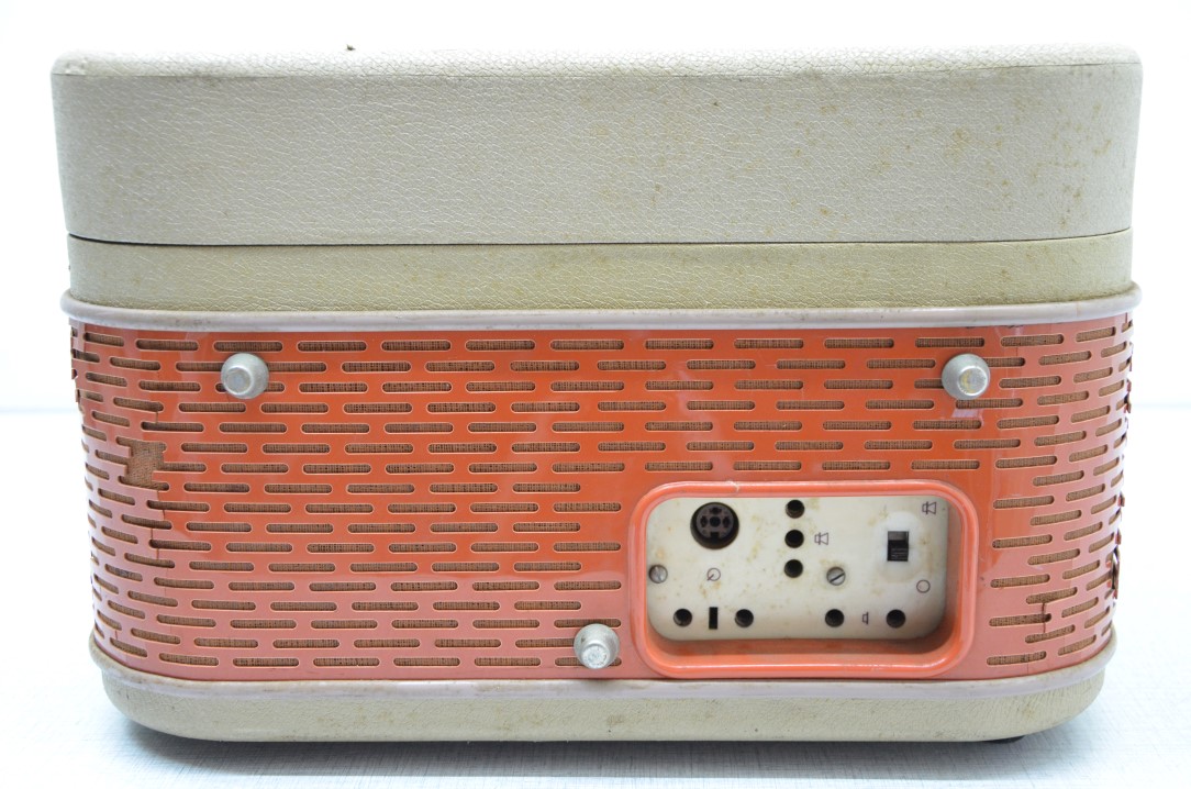 Philips EL-3522/22A Tube Tape Recorder – Color RED