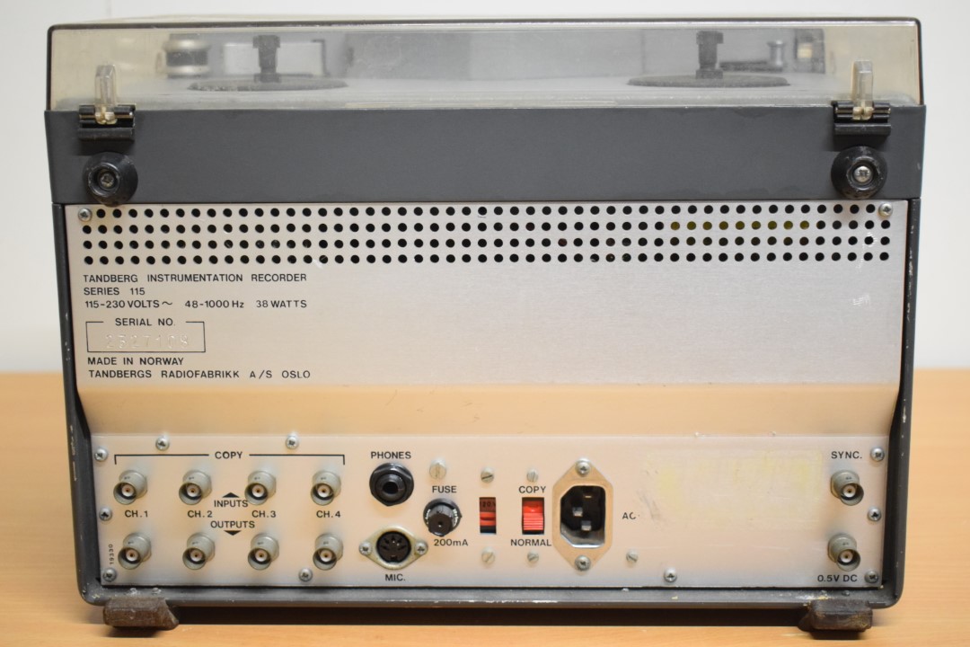 Tandberg Instrumentation Recorder Series 115 Tandberg Instrumentation Recorder Series 115