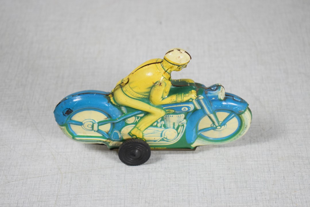 Tin Toy: Motorcycle Number 02