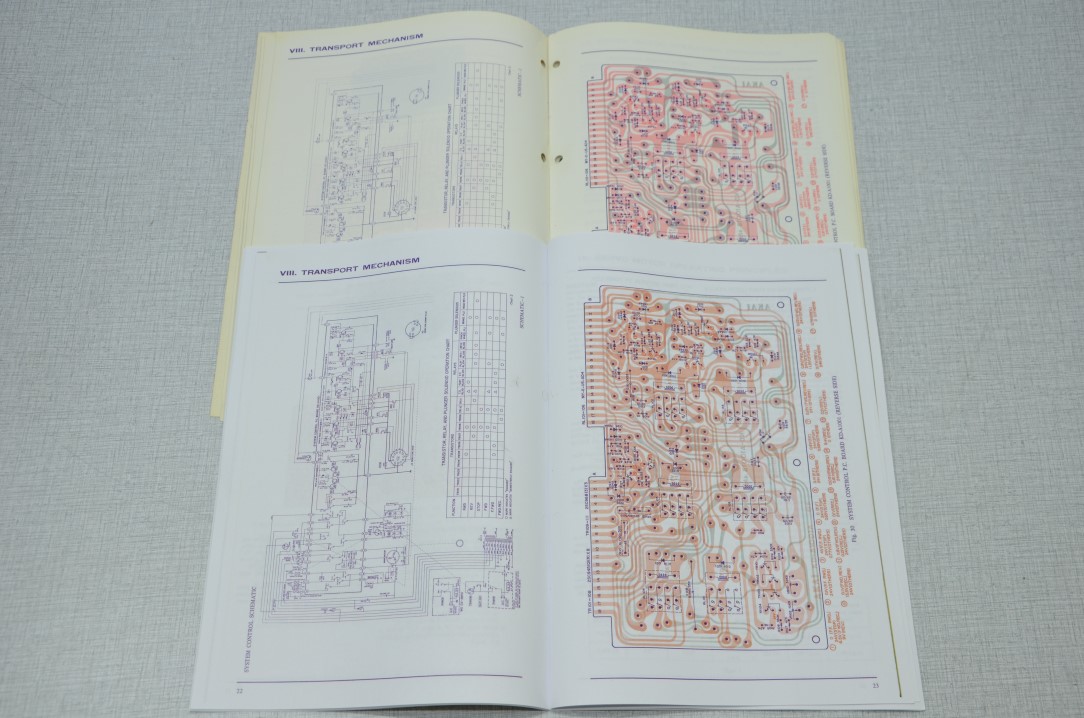 Akai GX-285D Tape Recorder Photocopy Original Service Manual