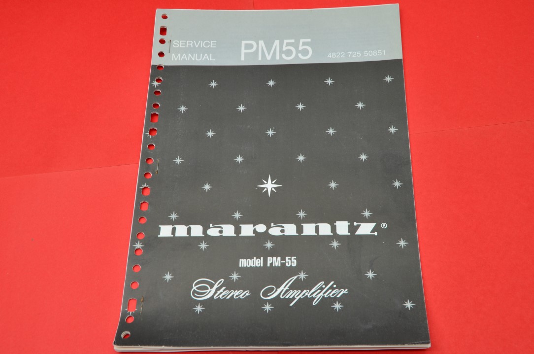 Marantz PM-55 Stereo Amplifier Service Manual