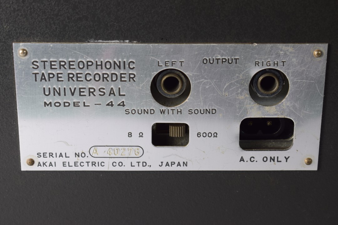 Akai Universal Model-44 Tape Recorder