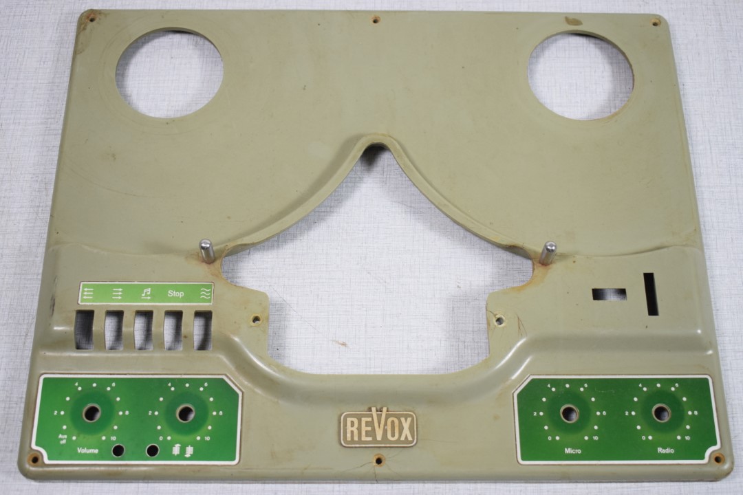 Revox B 36 – Front Panel / Plate part