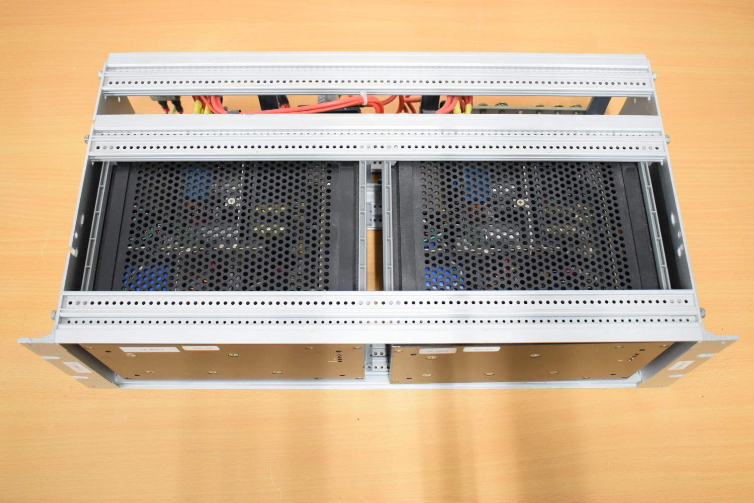 2x Delta Elektronika S15-18 12 Volts Power Supply – in 19inch rack Panel