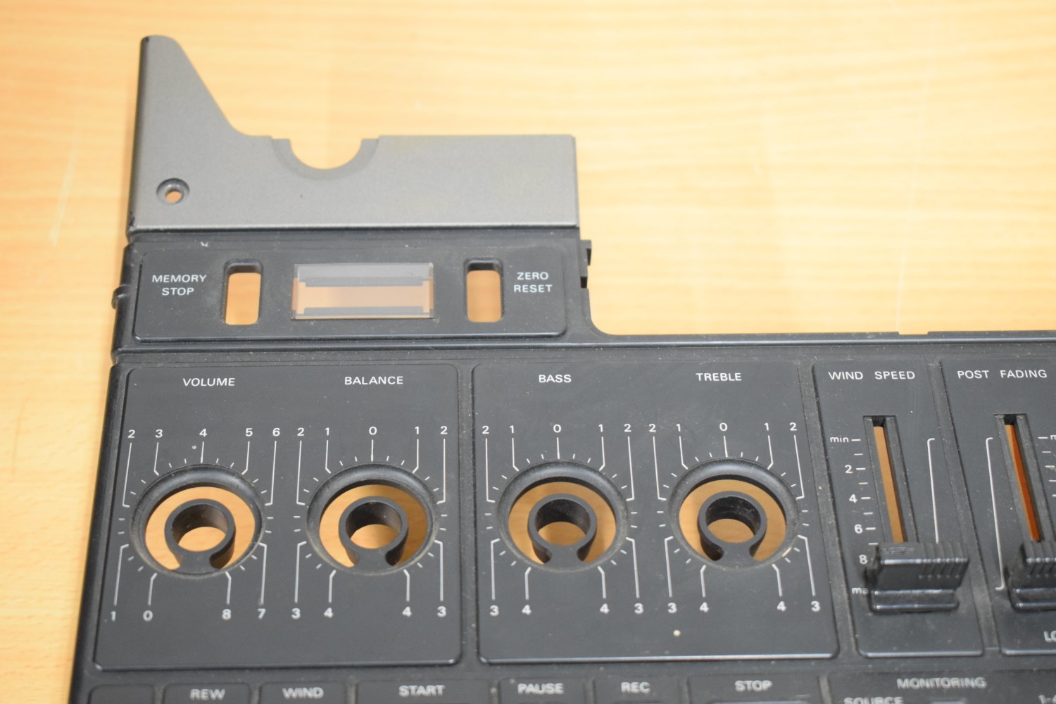Philips N4506 Tape Recorder - lower part front plate 