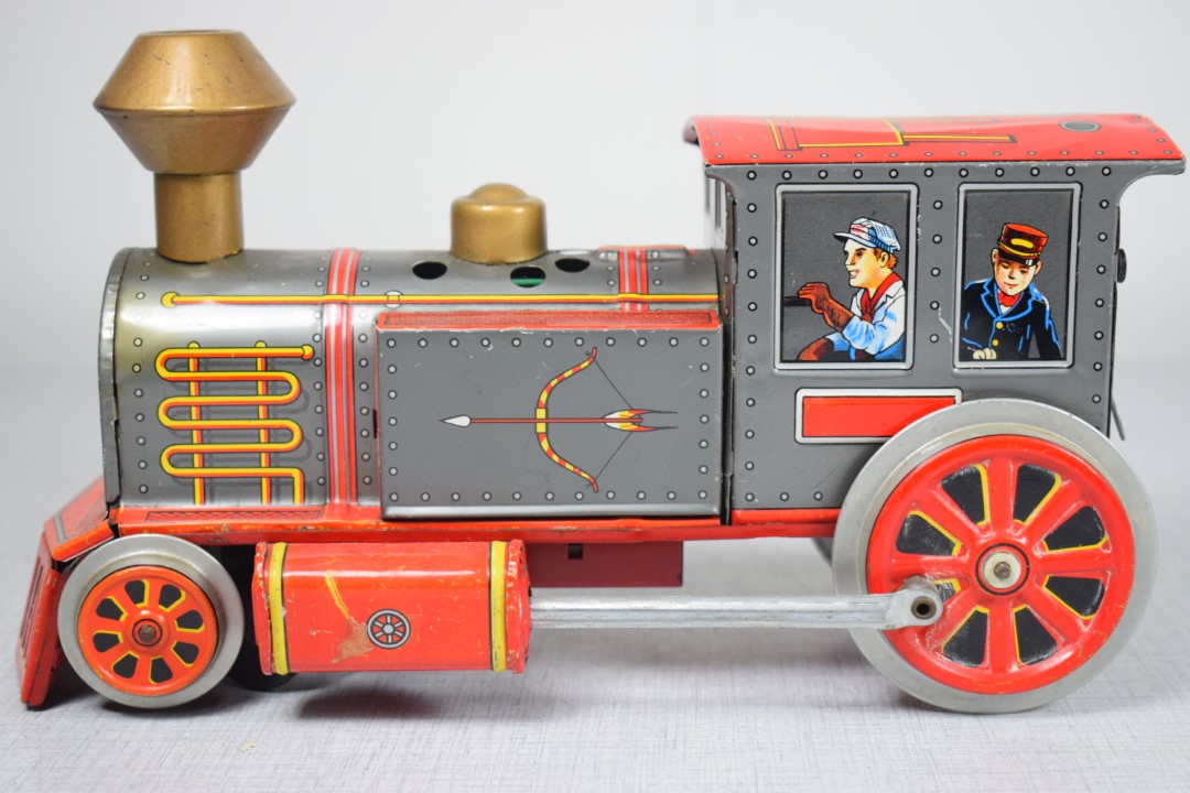 Tin Toy: Battery Powered Train Locomotive
