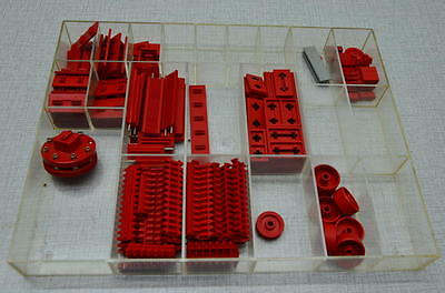 Fischertechnik accessories box - various parts