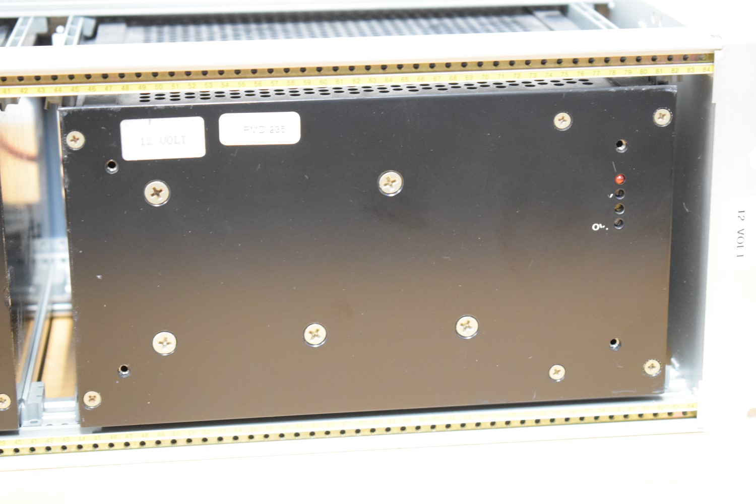 2x Delta Elektronika S15-18 12 Volts Power Supply – in 19inch rack Panel