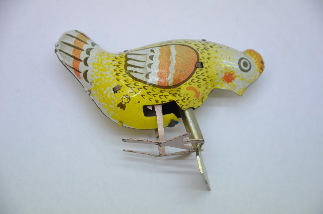 Tin Toy: Clockwork Rooster – made in Russia 